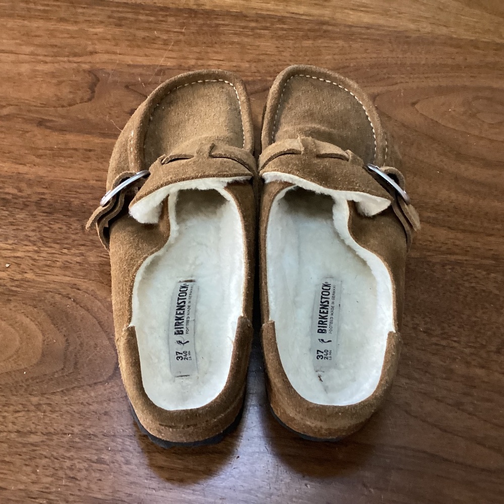 Birkenstock Buckley Genuine Shearling Mule (Women)